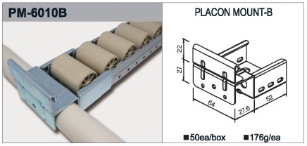 Roller track holder type PM-6010B - 1