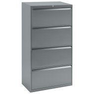 Bisley Essentials file cabinets 1300 x 800/1000 x 470 mm - 1