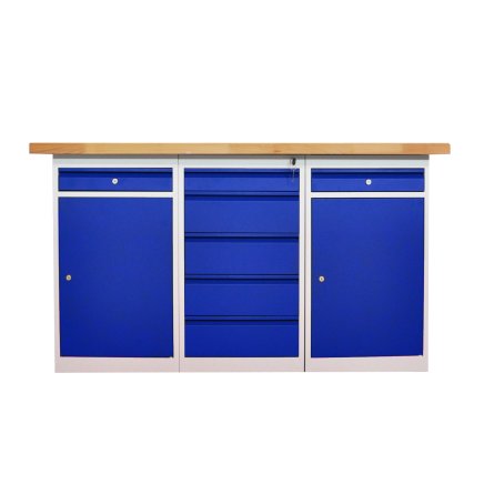 Workshop table with base container CE15_1P51P - 1