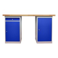 Workshop table with base container CE15_1PD - 1