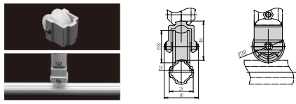 Guide wheel APJ-90_H - 1