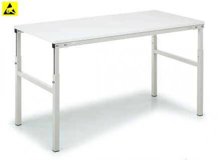 Height-adjustable ESD table Treston (5 models) - 1