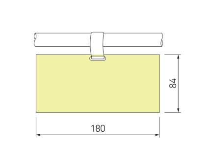 Hanging label pocket NP-0180 - 2