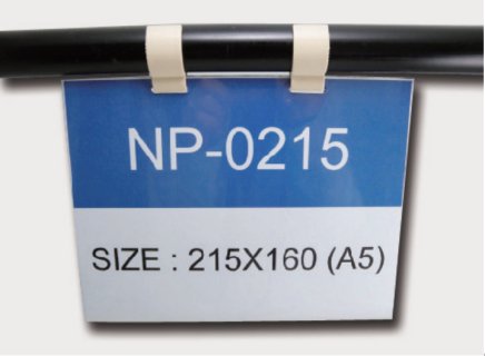 Hanging label pocket NP-0215 - 1