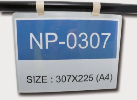 Hanging label pocket NP-0307 - 1