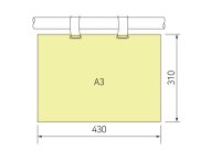 Hanging label pocket NP-0430 - 2