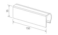 Adhesive label holder PN-3515 - 2