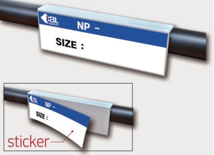 Adhesive label holder PN-5415 - 1