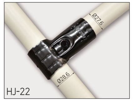 Metal joint - set HJ-22 - 1