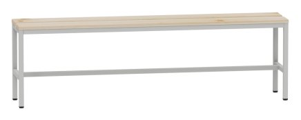 Changing room bench A6260 - width 1500 mm - 1