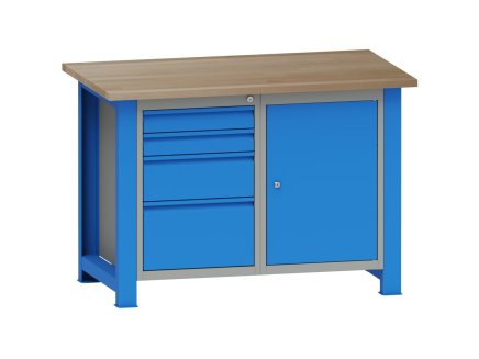 Workshop table with inserted containers SD41223 - 1