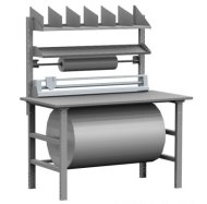 BMS packaging workplace with cutter - 1