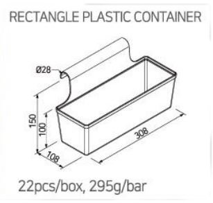 Plastic hanging box, RPC-300A - 1