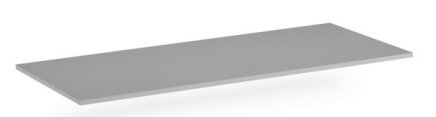 Worktop laminated on both sides, dimensions 1200 x 900 mm - 1