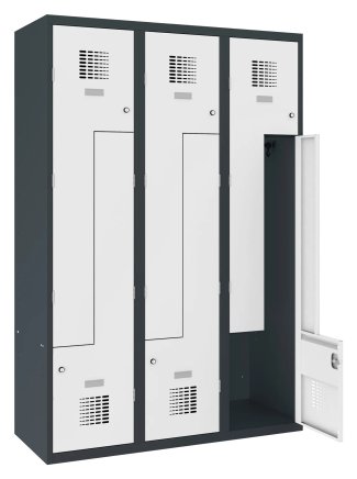 Sul 43 W metal wardrobe, width 1200 mm - 1