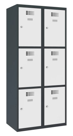 Sus 423 W metal wardrobe, width 800 mm - 1