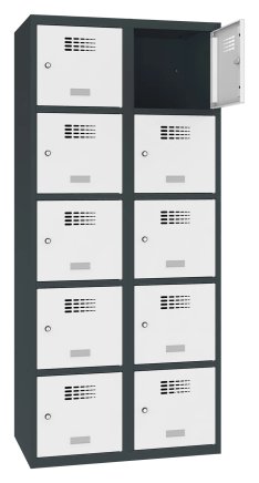 Sus 425 W metal wardrobe, width 800 mm - 2
