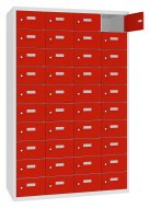 Personal lockers with 30 compartments MSus 4310 hl. 500 mm - 3