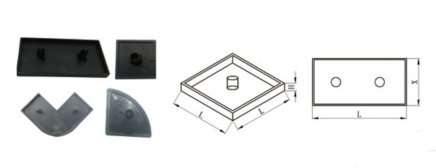 Blank profile KFA-4080 - 1