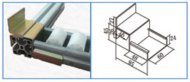 KJ-2060D-40 roller track holder - 1