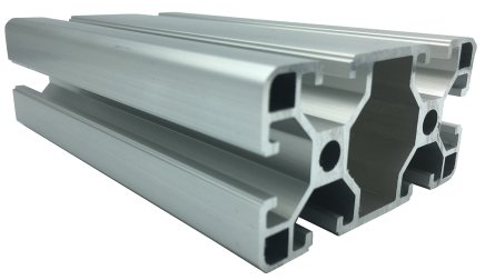 Aluminum profile 40 x 80, KA-4080  1 m + cut to size - 1