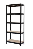 Screwless shelf rack Futur 200 1800x1200x450mm black - 1