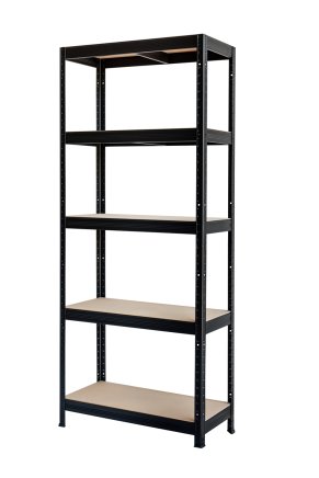 Screwless shelf rack Futur 200 1800x1200x450mm black - 1