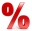 %