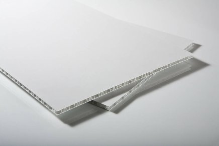 Bubble board with knob structure, white AKYPRINT - 1