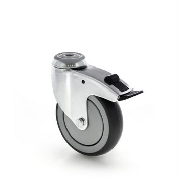 Rubber wheel with directional lock 377r39J100rZLD - 1