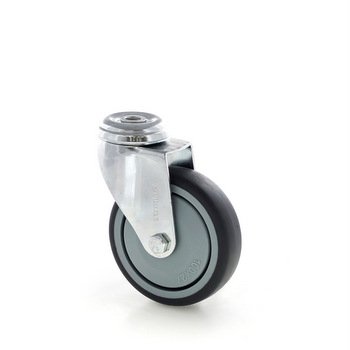 Fixed instrument wheel with cover, diameter 100 mm - 1