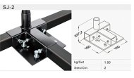 Corner bracket for wheels with SJ-2SV plate - 2