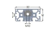 Actuator SMS-I-40x80 400 mm - 2