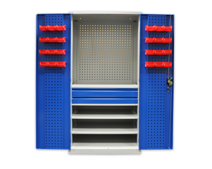 Workshop cabinet with drawers and plastic boxes JF-TC02_var_1 - 1