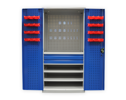 Workshop cabinet with drawers and plastic boxes JF-TC02_var_6 - 1