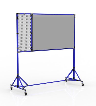 Double-sided magnetic board with perforated panel 24042531 - 3