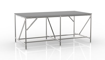 Workshop table from tube system 22042004 - 4