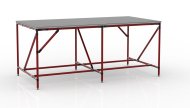 Workshop table from tube system 22042004 - 2