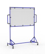 Mobile whiteboard with perforated panel 24042532 - 3
