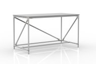 Workshop table from pipe system width 1500 mm, 24040536 - 1