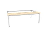 Bench economy with legs and rectification P433 W wood