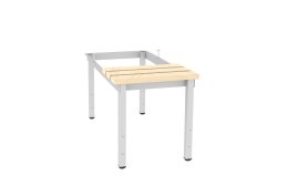 Bench economy with legs and rectification P413 W wood
