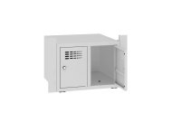 Shoe rack SNB 323 W for economy benches - 2