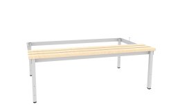 Bench economy with legs and rectification P433 W wood