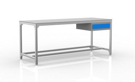 Workshop table made of aluminum profiles (different variants) - 1