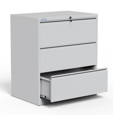 HDK three-drawer filing cabinet for A4 format (2 models) - 1