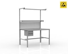 Antistatic Height-Adjustable Table Enprag SPEXESD, 1500 × 900 mm