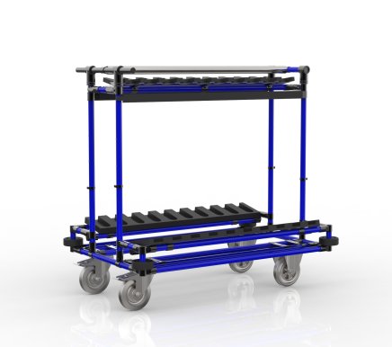 Height-adjustable weapon cart 24031105 - 3