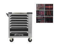 Workshop trolley for tools XT-002 + tool set in foam - 1