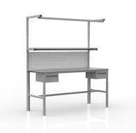 Antistatic Height-Adjustable Table Enprag SPEXESD, 1800 × 700 mm
